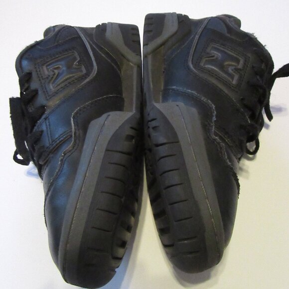 New Balance 550 All Black Sneakers Youth 6 – Retro Sport & Streetwear C - Picture 10 of 15